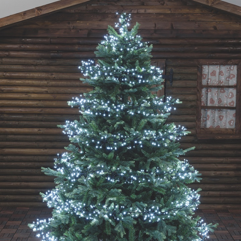 Cadena LED blanco frío 1100 MiniLED 11,5m