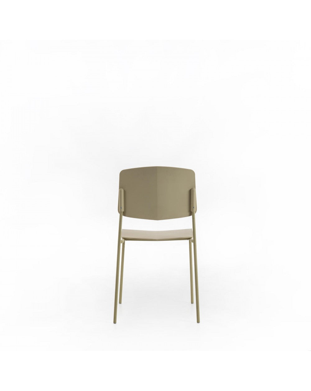 4x Silla Mars STS de polipropileno amarillo