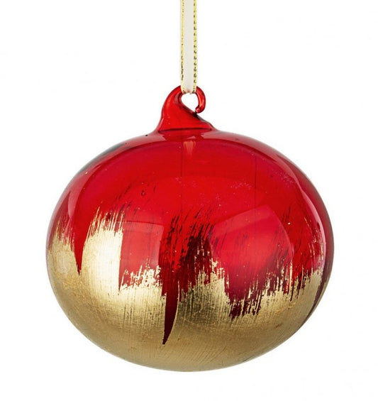 6x Pintura Esfera Vt Roja