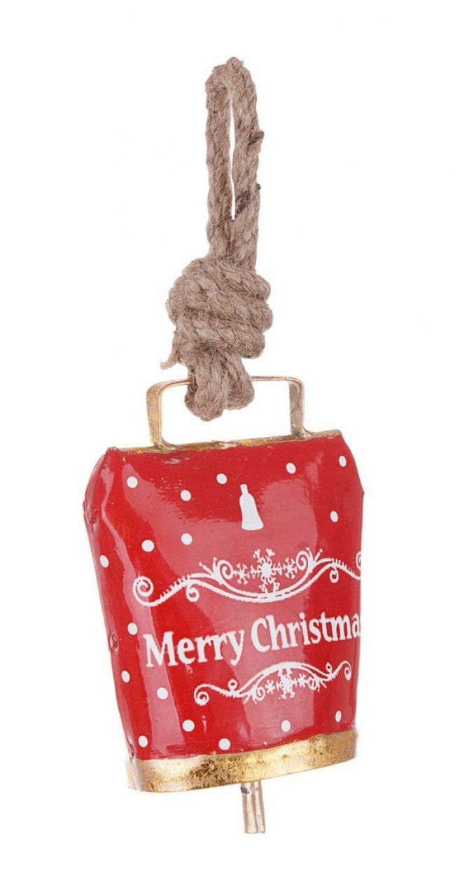 12x Wendi Bell Feliz Navidad Colgante Rojo