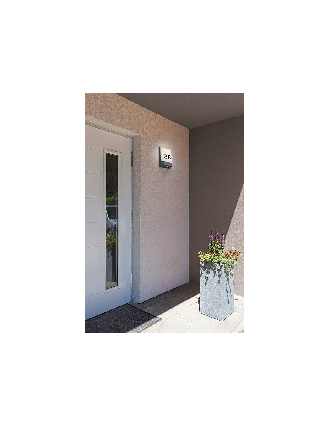 Aplique LED Kasai IP54 Crepúsculo y Sensor Civic Trio Lighting