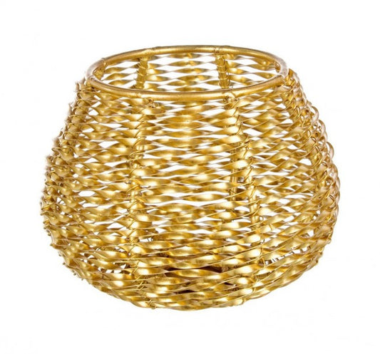 4x Portavelas Dania Oro S