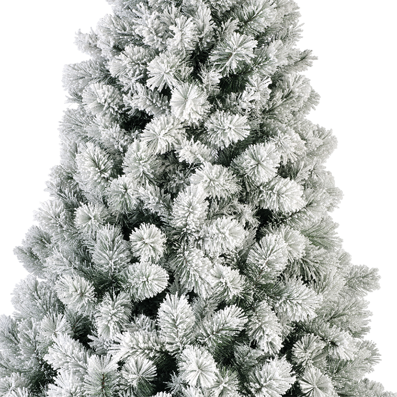 Árbol de Navidad Vancover cubierto de nieve Al. 240 x Ø152 cm