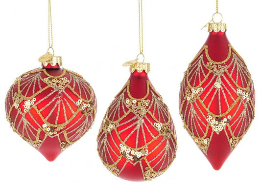 12x Colgante Vt Lux Rojo Ass3