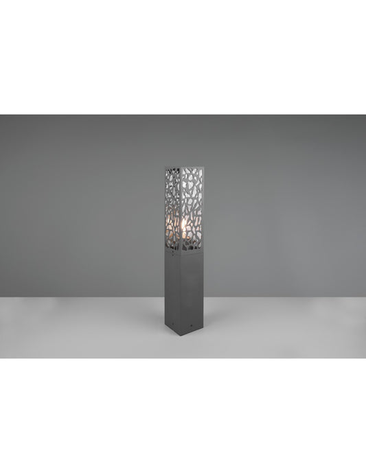 Bolardo de exterior Cooper Antracita IP44 Trio H60 cm Lighting